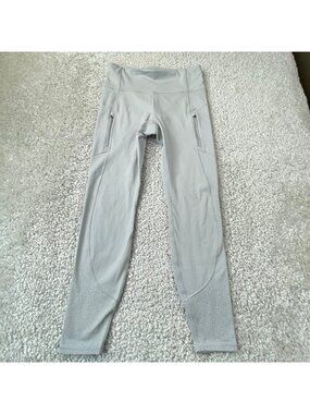 Athleta Rainer Tight Legging Light Grey Womens Medium